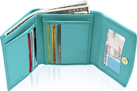 small trifold wallets for women